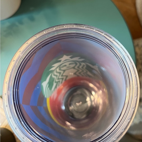 Summer Starbucks reusable cup with straw - Picture 4 of 5